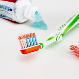 photo of toothbrush